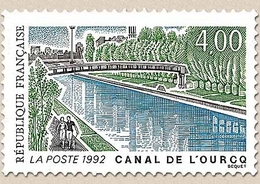 Série Touristique. Le Canal De L'Ourcq. 4f. Vert, Noir Et Bleu Y2764 - Nuevos