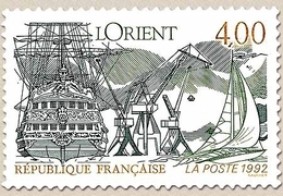 Série Touristique. Lorient. 4f. Ocre, Vert Clair Et Vert Foncé Y2765 - Ungebraucht