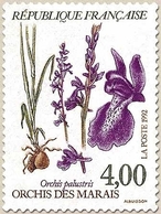 Série Nature De France. Fleurs Des étangs Et Marais. Orchis Des Marais  4f. Multicolore Y2768 - Ungebraucht