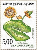 Série Nature De France. Fleurs Des étangs Et Marais. Nénuphar Jaune  5f. Multicolore Y2769 - Ongebruikt