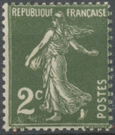 Type Semeuse Fond Plein, Inscriptions Grasses. 2c. Vert Foncé Neuf Luxe ** Y278 - Unused Stamps