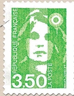 Type Marianne Du Bicentenaire. 3f.50 Vert-jaune Y2821 - Unused Stamps