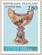 Série Arts Décoratifs. Verrerie De Gallé (1901).  2f.80 Multicolore Y2854 - Unused Stamps