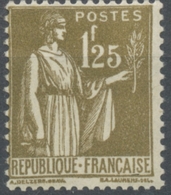 Type Paix. 1f.25 Olive Neuf Luxe ** Y287 - Neufs
