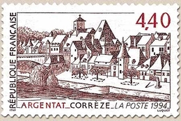 Série Touristique. Argentat (Corrèze)  4f.40 Rouge Et Brun Y2894 - Neufs