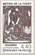 Métier De La Forêt. Bûcheron Des Ardennes  4f.40 Multicolore Y2943 - Ongebruikt
