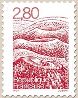 Série Courante. Les Régions Françaises (Auvergne) 2f.80 Rouge Y2951 - Ongebruikt