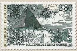 Série Touristique. La Malterie De Stenay (Meuse)  2f.80 Vert Foncé Et Olive Clair Y2954 - Ongebruikt