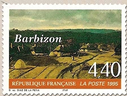 Série Touristique. Barbizon. Les Chaumières De Barbizon Vers 1838-1839. Tableau De Diaz De La Peña.  4f.40 Y2970 - Neufs