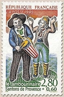 Personnages Célèbres. Les Santons De Provence. Le Tambourinaire Et Le Ravi.  2f.80 + 60c. Multicolore Y2978 - Unused Stamps