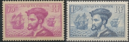 Série 4e Centenaire De L'arrivée De Jacques Cartier (1491-1557) Au Canada.  Neuf Luxe ** Y297S - Unused Stamps