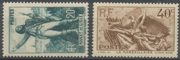 Centenaire De La Mort De Claude Rouget De Lisle (1760-1836). N°314 à 315 Neuf Luxe ** Y315S - Unused Stamps