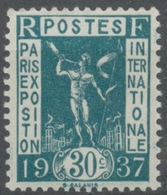 Propagande Pour L'Exposition Internationale De Paris, 1937. 30c. Vert-bleu Neuf Luxe ** Y323 - Unused Stamps