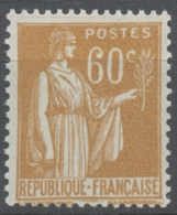 Type Paix. 60c. Bistre Neuf Luxe ** Y364 - Unused Stamps