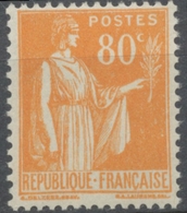 Type Paix. 80c. Orange Neuf Luxe ** Y366 - Unused Stamps