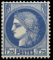 Typ+396:416e Cérès. 1f.75 Bleu Neuf Luxe ** Y372 - Neufs