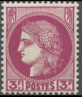 Type Cérès. 3f. Lilas-rose Neuf Luxe ** Y376 - Unused Stamps