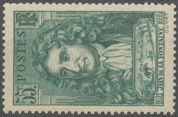 En L'honneur Du Fabuliste Jean De La Fontaine (1621-1695) Scène Du Loup Et De L'agneau. 55c. Vert Neuf Luxe ** Y397 - Neufs