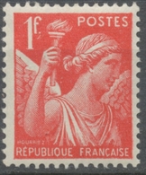 Type Iris. 1f. Rouge Neuf Luxe ** Y433 - Unused Stamps