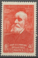 Au Profit Des Chômeurs Intellectuels. Pierre Puvis De Chavannes (1824-1898). 40c. + 10c. Rouge Neuf Luxe ** Y436 - Ongebruikt