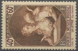 Au Profit Du Musée Postal. L'inspiration Favorable (Fragonard). 40c. + 60c. Neuf Luxe ** Y446 - Ungebraucht