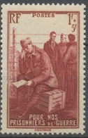 Au Profit Des Prisonniers De Guerre. 1f. + 5f. Brun Carminé Neuf Luxe ** Y475 - Unused Stamps