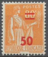 Timbres De 1932-38 Avec Nouvelle Valeur. Type Paix. 50 Sur 80c. Orange (366) Neuf Luxe ** Y481 - Unused Stamps