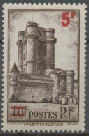Timbres De 1932-38 Avec Nouvelle Valeur.  5f. Sur 10f. Brun Sur Azuré (393) Neuf Luxe ** Y491 - Neufs