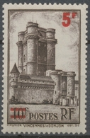 Timbres De 1932-38 Avec Nouvelle Valeur.  5f. Sur 10f. Brun Sur Azuré (393) Neuf Luxe ** Y491 - Unused Stamps