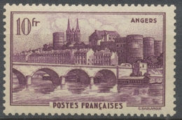 Monuments Et Sites. Angers. 10f. Violet Foncé Neuf Luxe ** Y500 - Ungebraucht