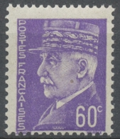 Effigies Du Maréchal Pétain. 60c. Violet (Type Hourriez) Neuf Luxe ** Y509 - Nuovi