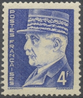 Effigies Du Maréchal Pétain. 4f. Outremer (Type Hourriez) Neuf Luxe ** Y522 - Unused Stamps