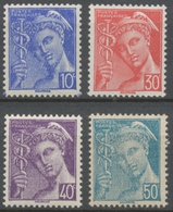 Série DesTypes Mercure Modifiés Avec Légende POSTES FRANÇAISES Neuf Luxe ** Y549S - Unused Stamps