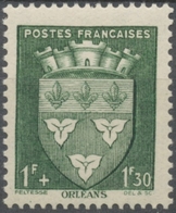 Au Profit Du Secours National. Armoiries De Villes (II) Orléans. 1f.+1f.30 Vert Neuf Luxe ** Y556 - Unused Stamps