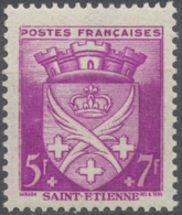 Au Profit Du Secours National. Armoiries De Villes (II) Saint-Etienne. 5f.+7f. Lilas-rose Neuf Luxe ** Y564 - Unused Stamps