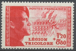 Pour La Légion Tricolore.  1f.20+8f.80 Rouge Neuf Luxe ** Y566 - Neufs
