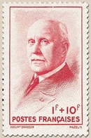 Au Profit Du Secours National. Types De 1940-42 1f.+10f. Rouge Neuf Luxe ** Y569 - Unused Stamps