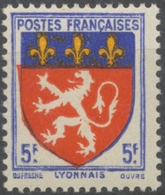 Armoiries De Provinces (I) Lyonnais. 5f. Outremer, Rouge Et Jaune Neuf Luxe ** Y572 - Unused Stamps