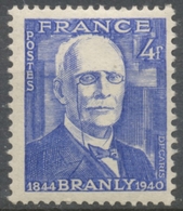 Centenaire De La Naissance Du Physicien Édouard Branly (1844-1940) 4f. Outremer Neuf Luxe ** Y599 - Ungebraucht