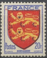 Armoiries De Provinces (II) Normandie. 20f. Outremer, Rouge Et Jaune Neuf Luxe ** Y605 - Nuevos