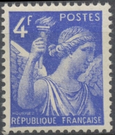 Type Iris.  4f. Bleu Neuf Luxe ** Y656 - Nuovi