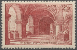 Huitième Centenaire De La Basilique De Saint-Denis. 2f.40 Brun-rouge Neuf Luxe ** Y661 - Nuovi