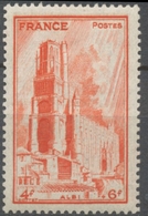 Cathédrales. Au Profit De L'Entraide Française. Albi. 4f.+6f. Orange Neuf Luxe ** Y667 - Unused Stamps