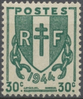 IV° République. Type Chaînes Brisées 30c. Vert Neuf Luxe ** Y671 - Unused Stamps