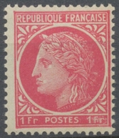 IV° République. Type Cérès De Mazelin 1f. Rose-rouge Neuf Luxe ** Y676 - Neufs