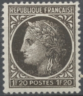 IV° République. Type Cérès De Mazelin 1f.20 Brun-noir Neuf Luxe ** Y677 - Ungebraucht