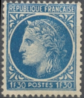 IV° République. Type Cérès De Mazelin 1f.30 Bleu Neuf Luxe ** Y678 - Neufs