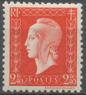 Série De Londres. Marianne De Dulac 2f.40 Rouge Neuf Luxe ** Y693 - Unused Stamps