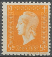 Série De Londres. Marianne De Dulac 5f. Orange Neuf Luxe ** Y697 - Neufs