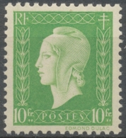 Série De Londres. Marianne De Dulac 10f. Vert Clair Neuf Luxe ** Y698 - Unused Stamps